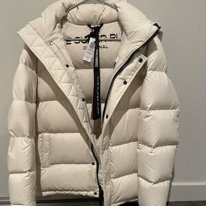Aritzia Super Puff Original Down Jacket Matte Pearl White XS